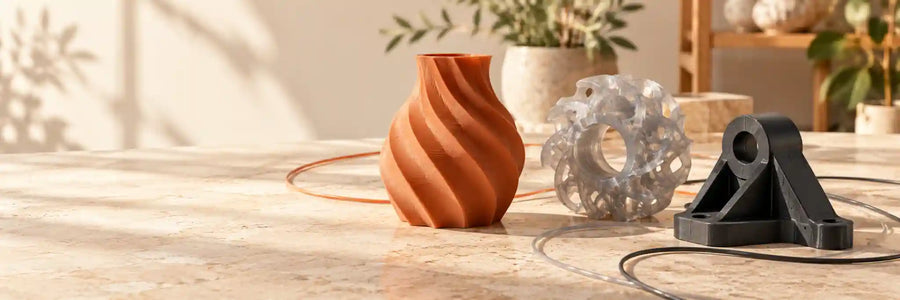 PLA, PETG ve ABS Filament Arasındaki Farklar: Hangisini Seçmelisiniz?