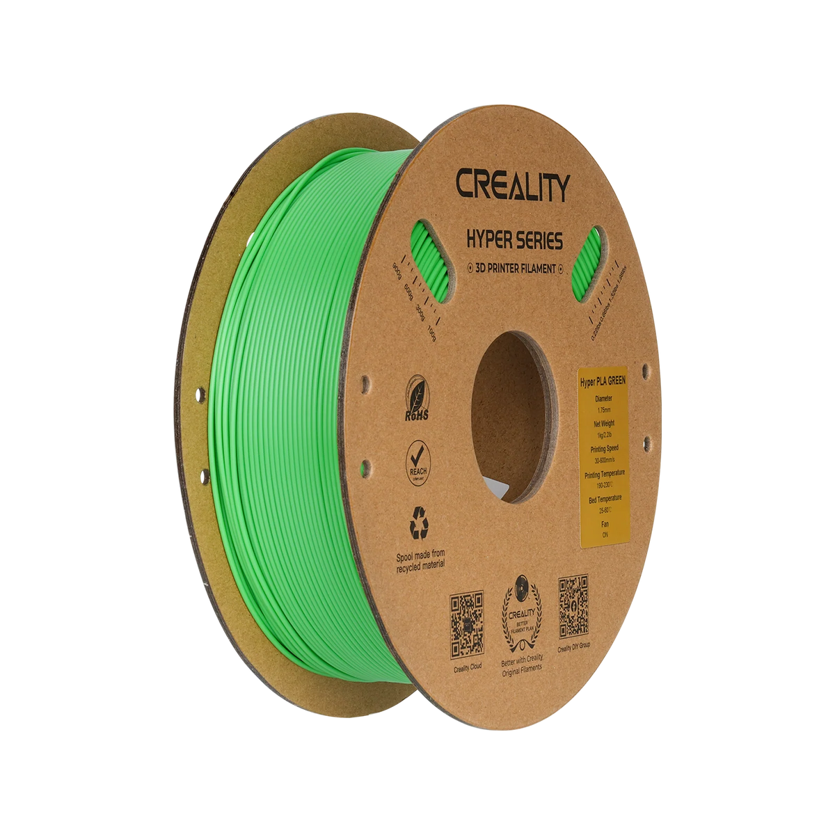 Creality Hyper PLA Filament Yeşil 1.75 mm 1 Kg