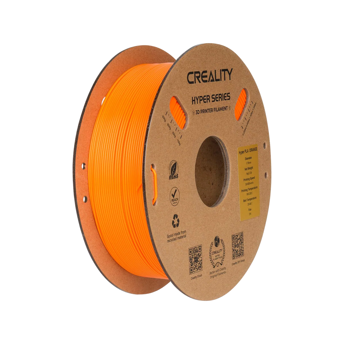 Creality Hyper PLA Filament Turuncu 1.75 mm 1 Kg