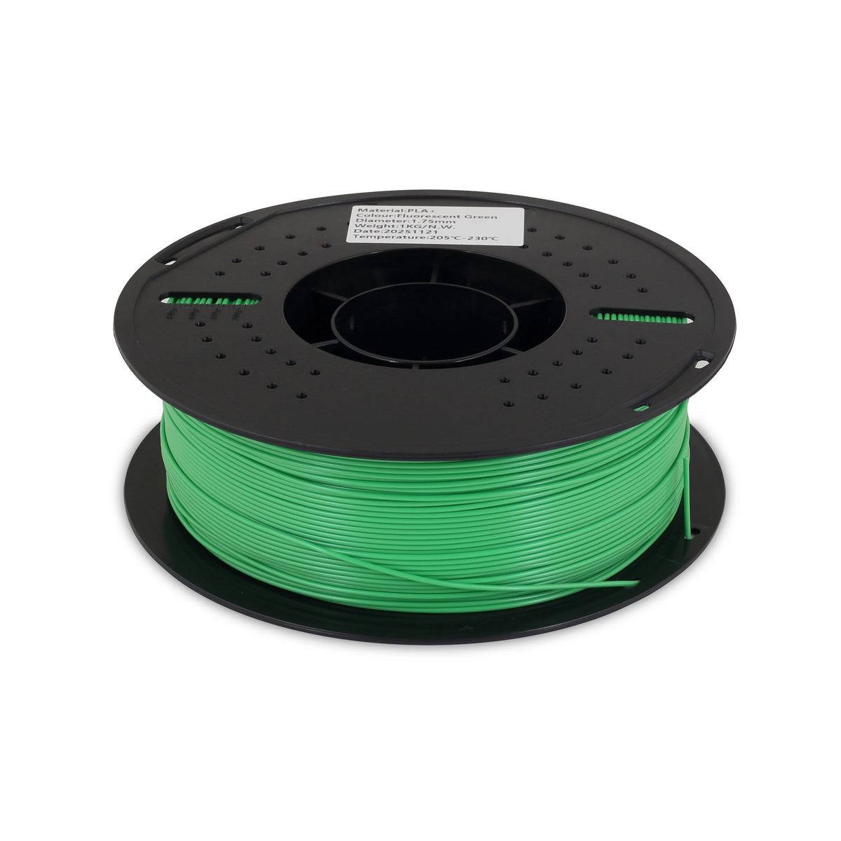Filamix PLA+ Filament Floresan Yeşil 1.75 mm 1 Kg
