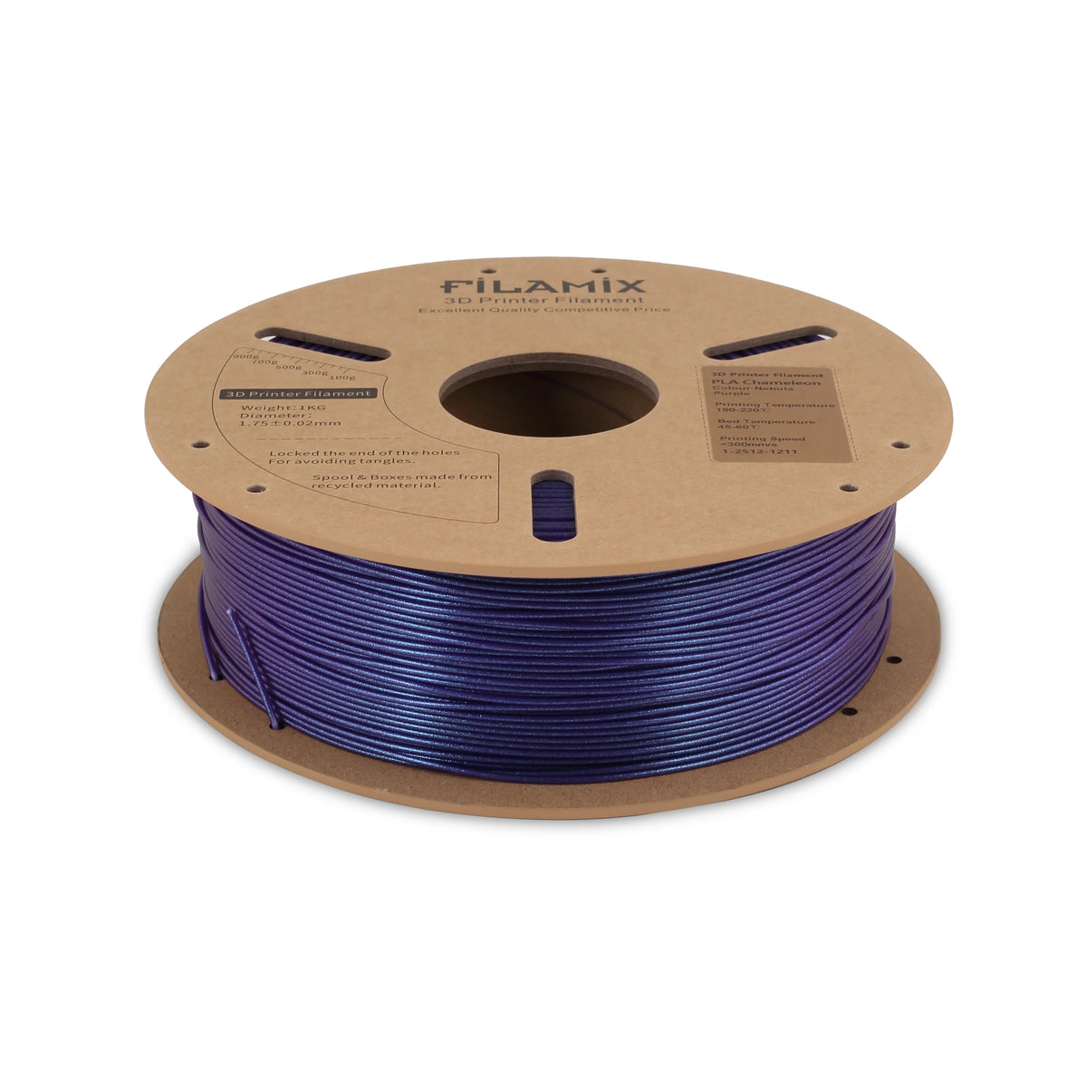 Filamix PLA Chameleon Filament Nebula Moru 1.75 mm 1 Kg