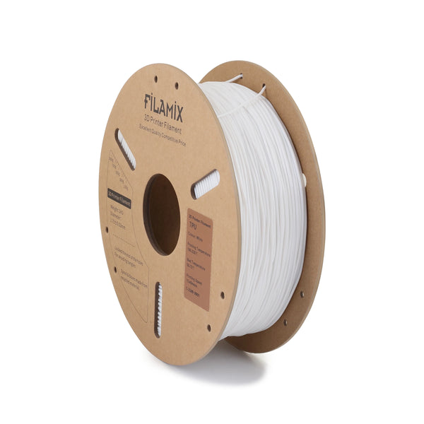 Filamix TPU 95A Filament Beyaz 1.75 mm 1 Kg