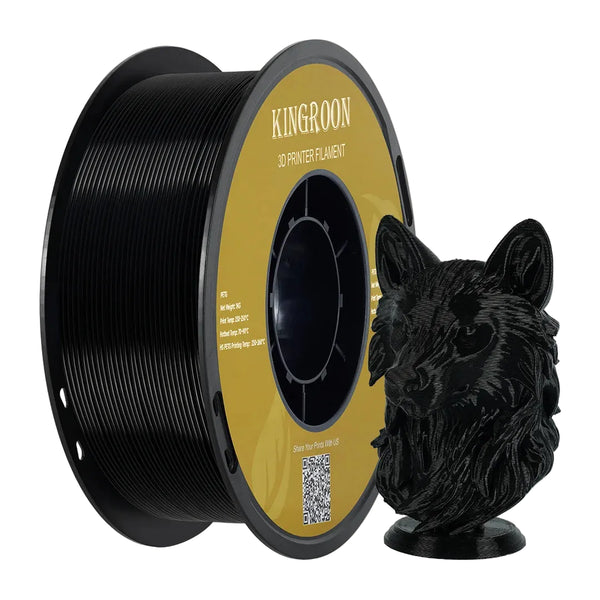 Kingroon PETG Basic Filament Siyah 1.75 mm 1 Kg