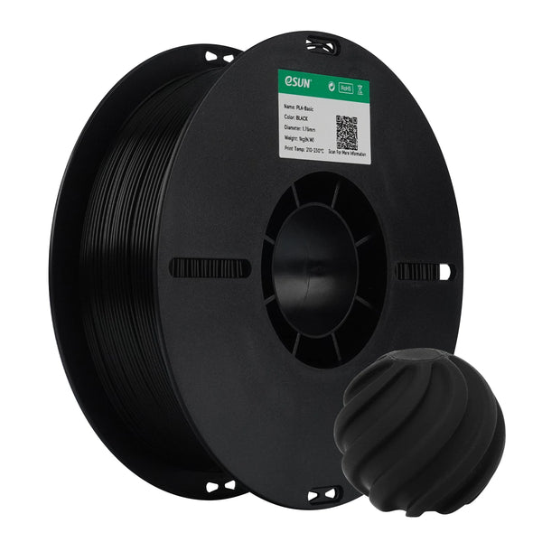 eSUN PLA Basic Filament Siyah 1.75 mm 1 Kg