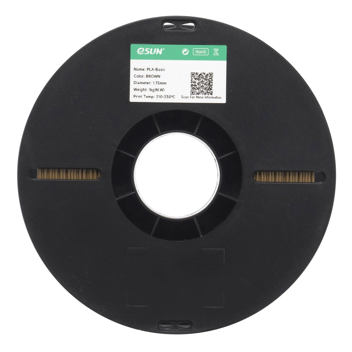 eSUN PLA Basic Filament Kahverengi 1.75 mm 1 Kg