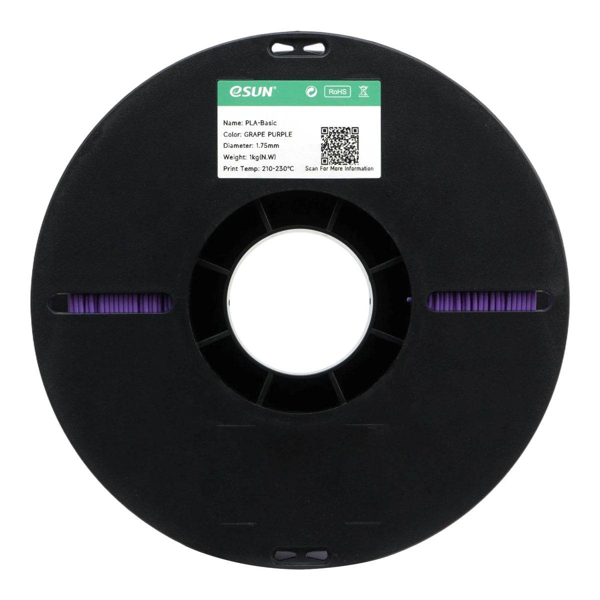 eSUN PLA Basic Filament Üzüm Moru 1.75 mm 1 Kg