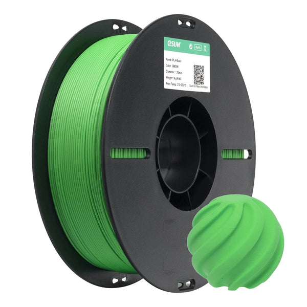 eSUN PLA Basic Filament Yeşil 1.75 mm 1 Kg