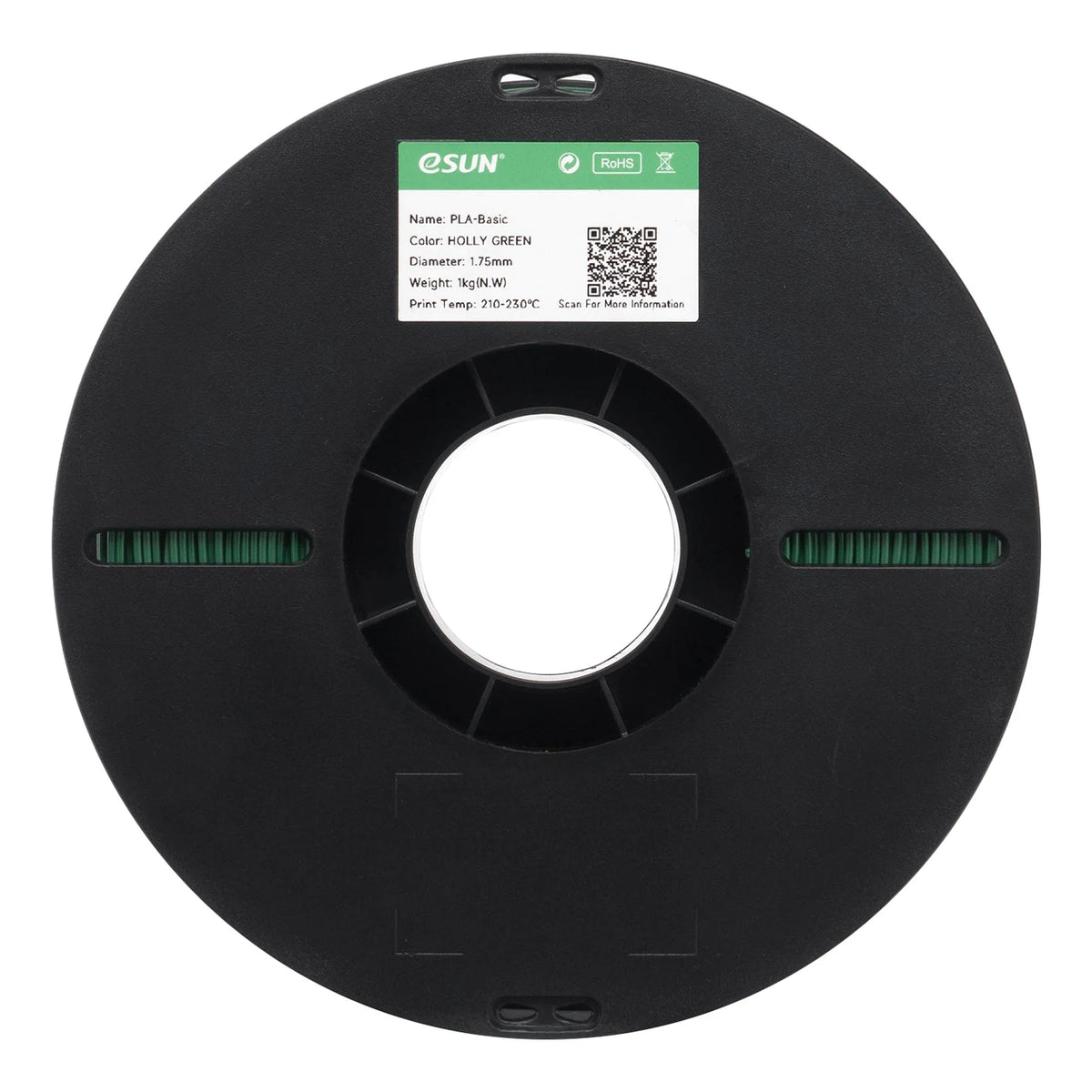 eSUN PLA Basic Filament Çoban Püskülü Yeşil 1.75 mm 1 Kg