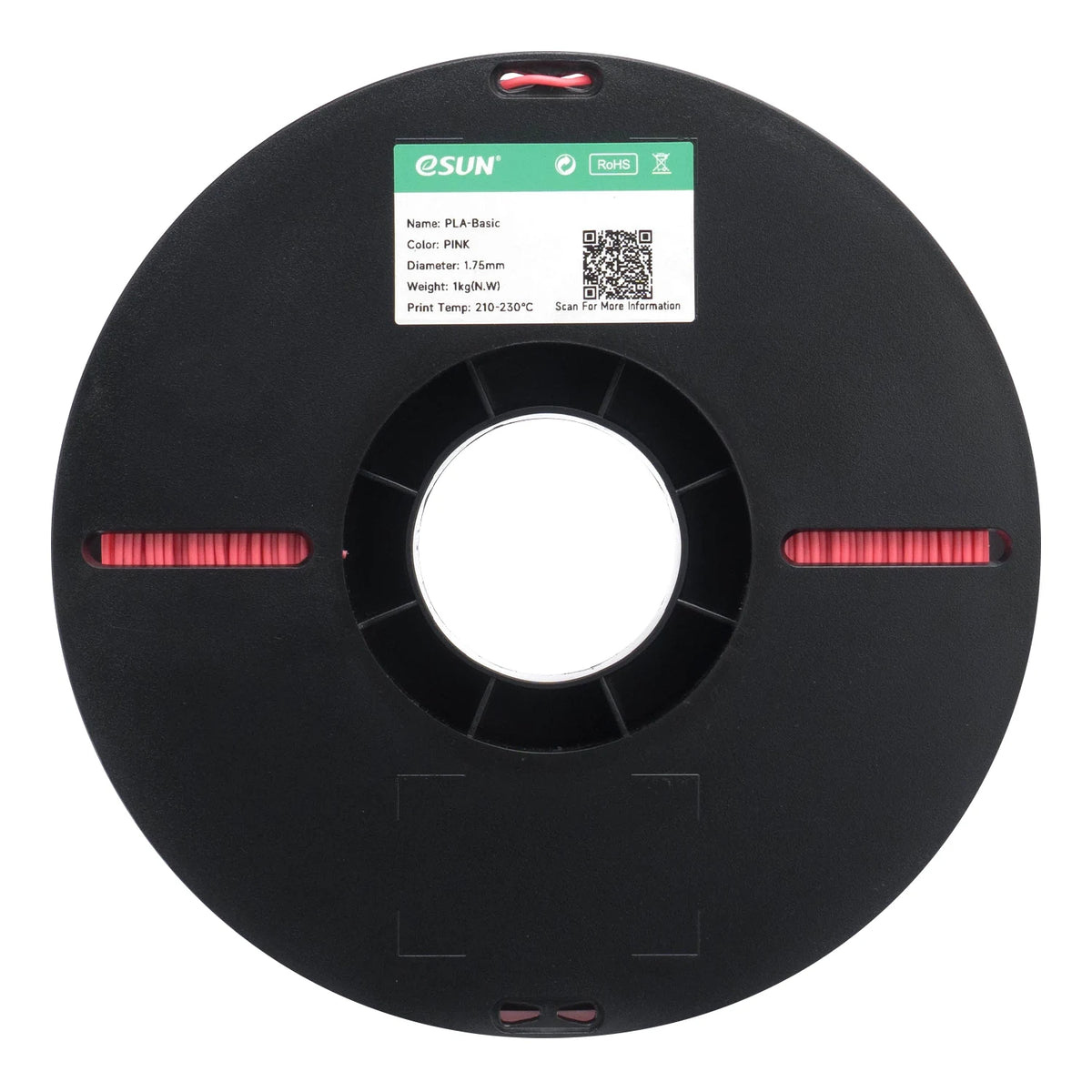 eSUN PLA Basic Filament Pembe 1.75 mm 1 Kg