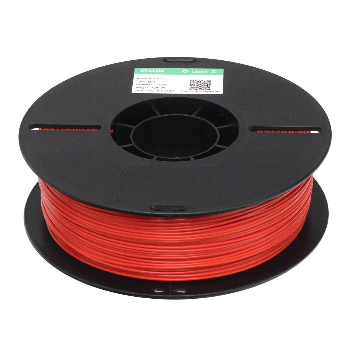 eSUN PLA Basic Filament Kırmızı 1.75 mm 1 Kg