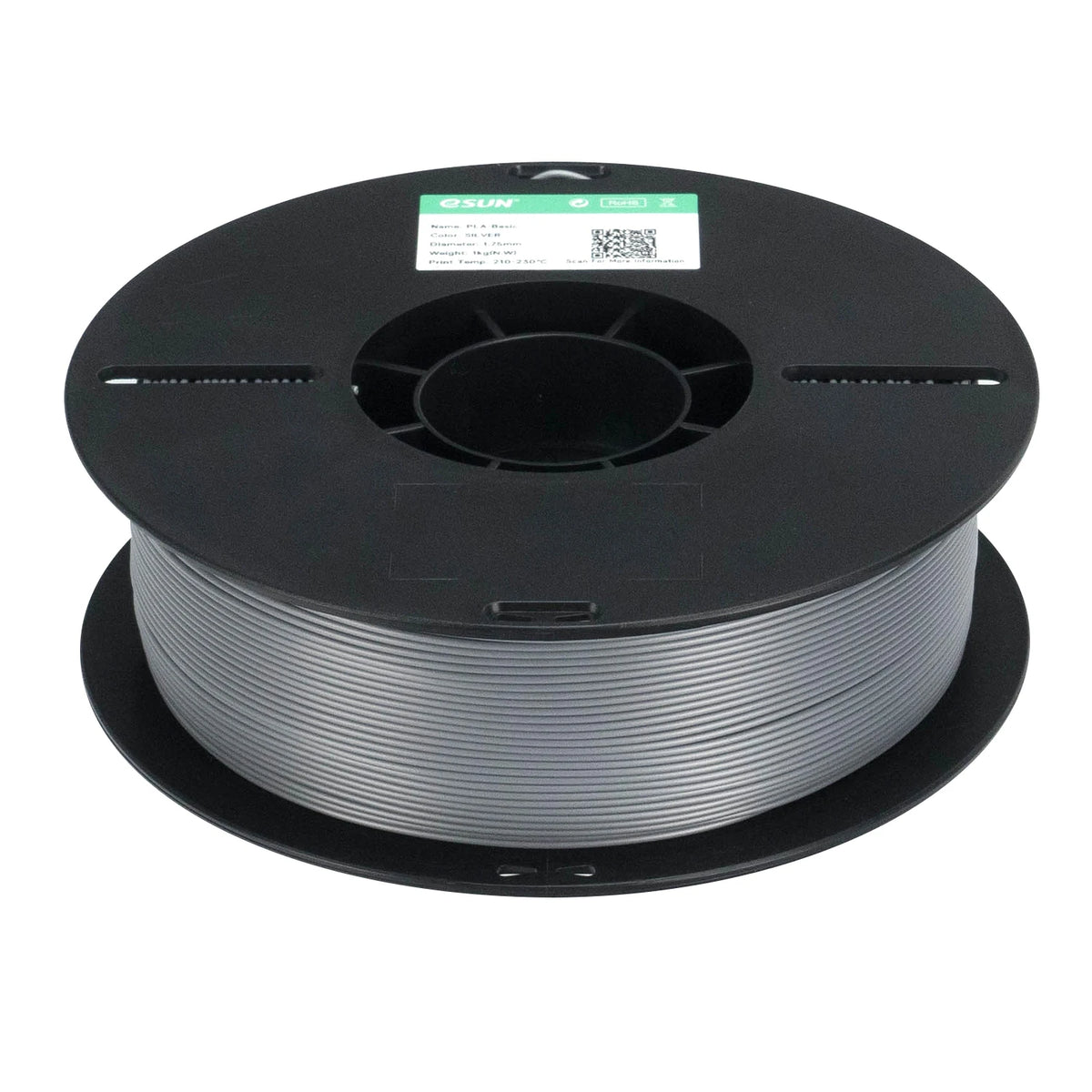 eSUN PLA Basic Filament Gümüş 1.75 mm 1 Kg
