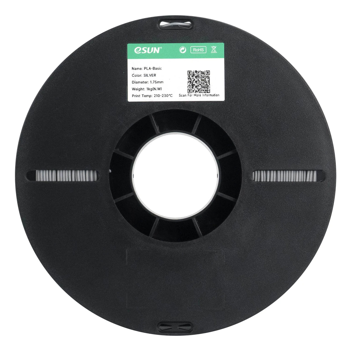 eSUN PLA Basic Filament Gümüş 1.75 mm 1 Kg