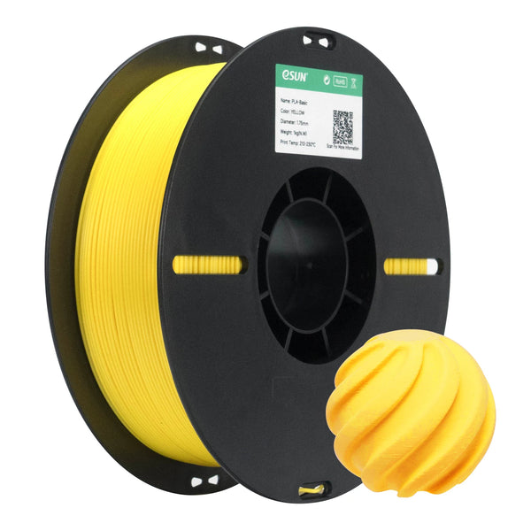 eSUN PLA Basic Filament Sarı 1.75 mm 1 Kg