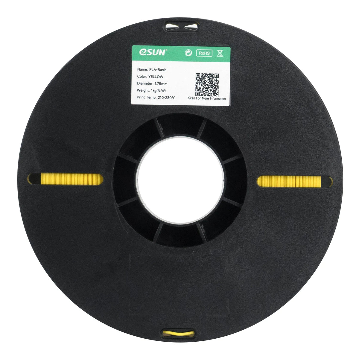 eSUN PLA Basic Filament Sarı 1.75 mm 1 Kg