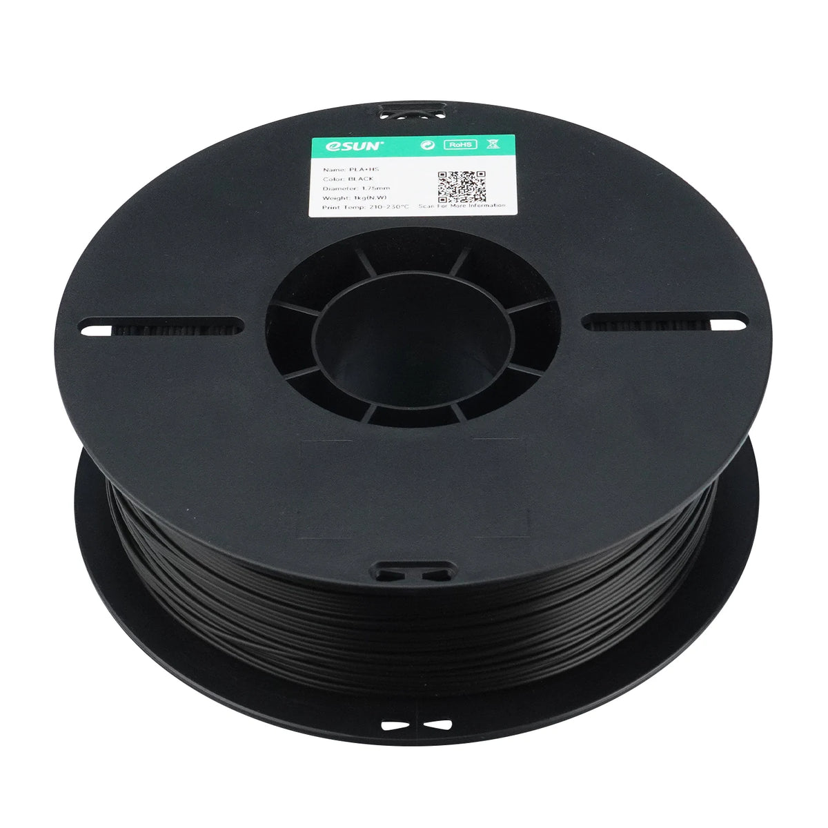 eSUN PLA+HS Filament Siyah 1.75 mm 1 Kg