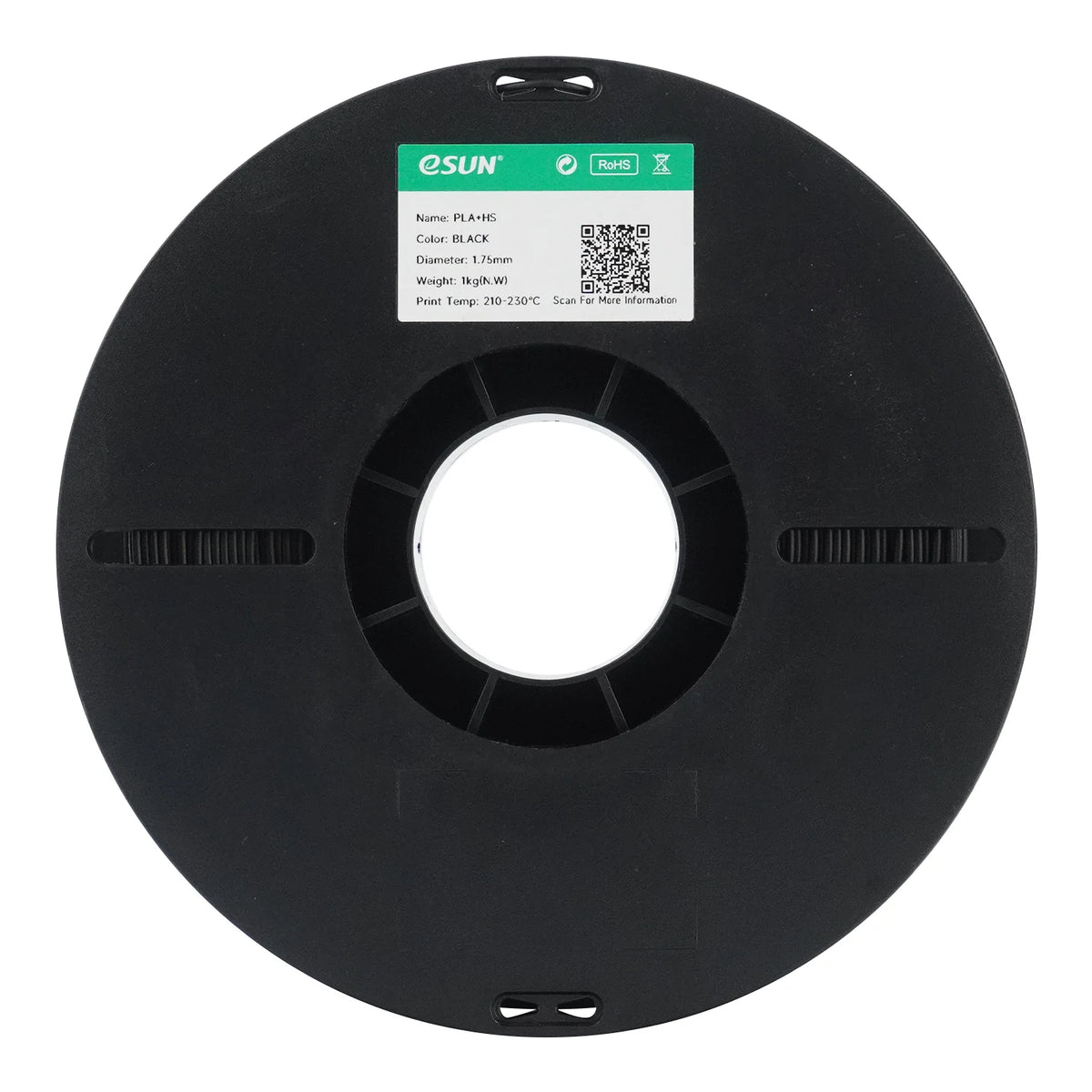 eSUN PLA+HS Filament Siyah 1.75 mm 1 Kg