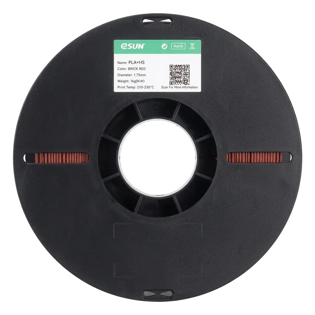 eSUN PLA+HS Filament Tuğla Kırmızı 1.75 mm 1 Kg