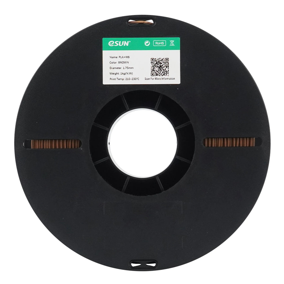 eSUN PLA+HS Filament Kahverengi 1.75 mm 1 Kg