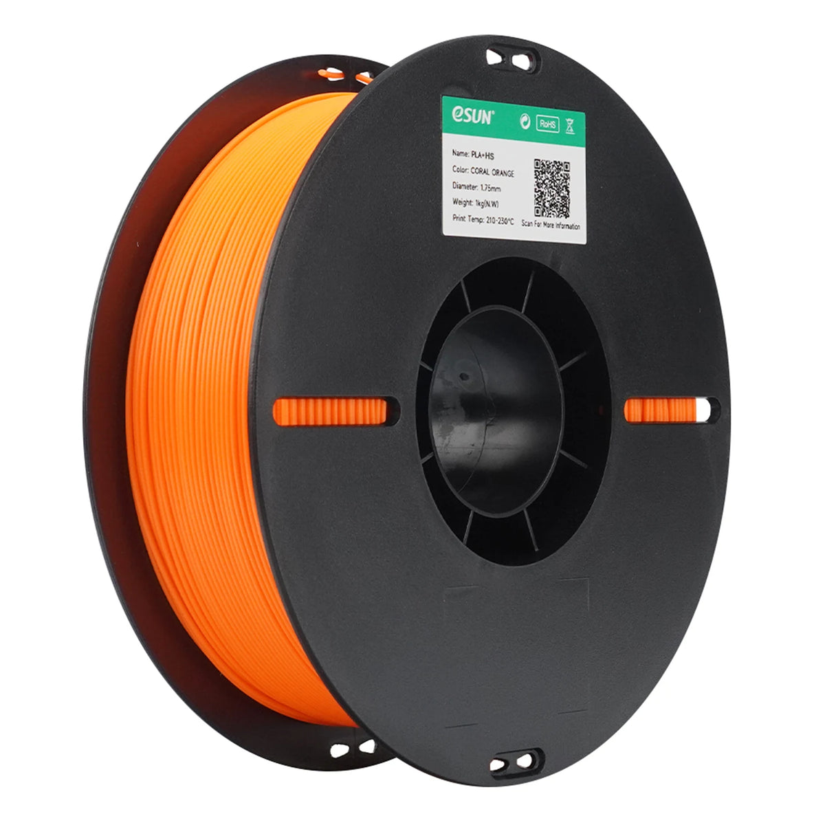 eSUN PLA+HS Filament Mercan Turuncu 1.75 mm 1 Kg