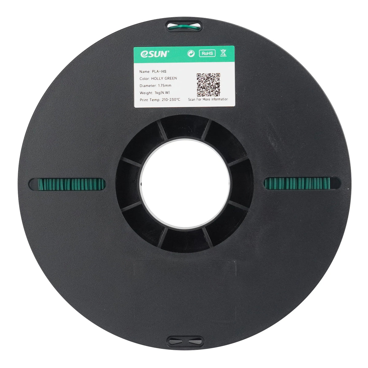 eSUN PLA+HS Filament Çoban Püskülü Yeşil 1.75 mm 1 Kg