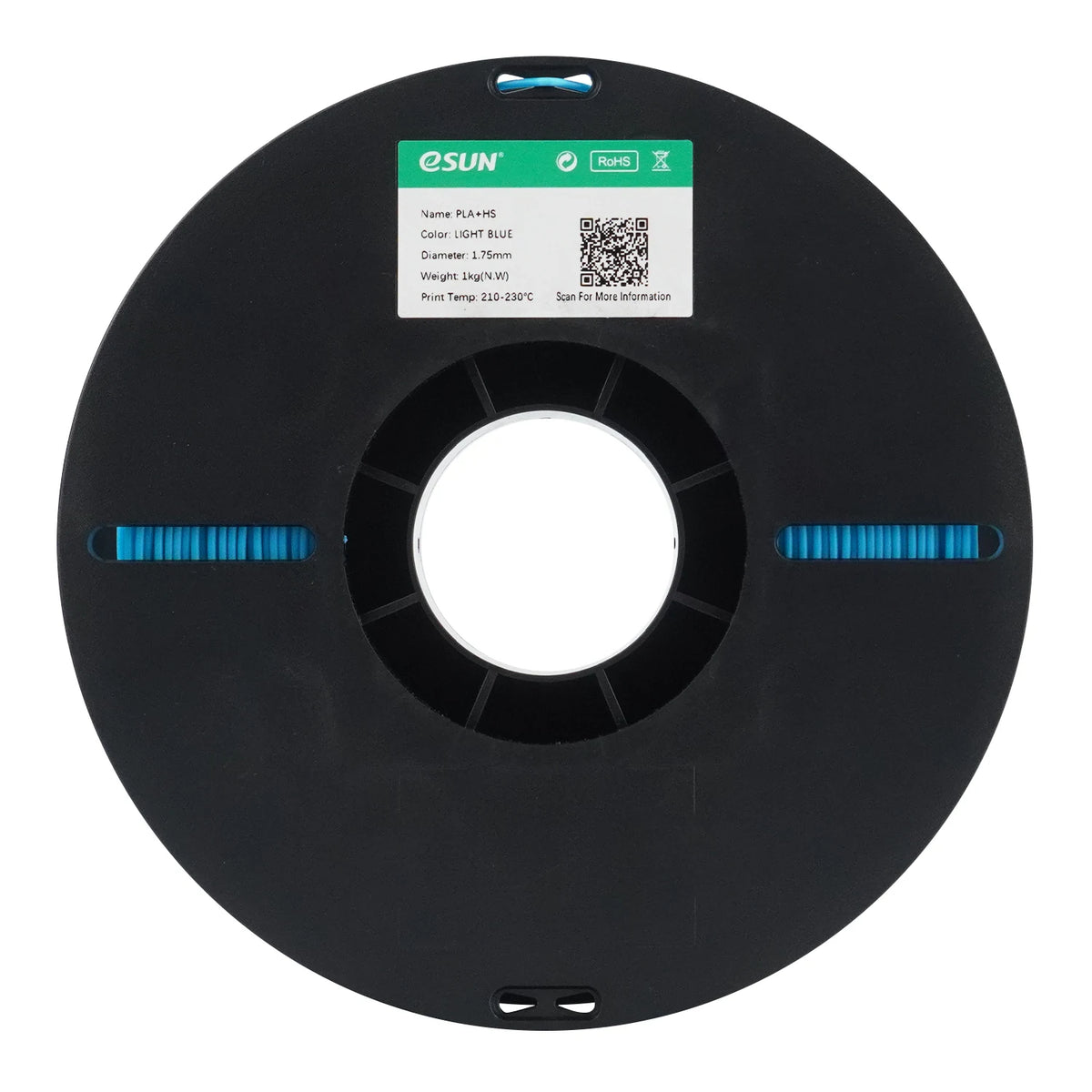 eSUN PLA+HS Filament Açık Mavi 1.75 mm 1 Kg